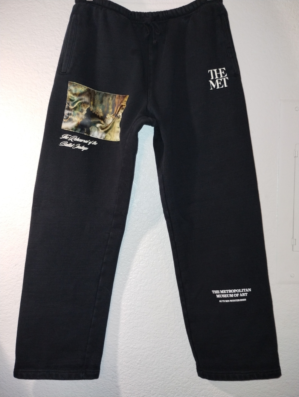 THE MET Black Sweatpants Super Thick Quality Pacsun Size Medium